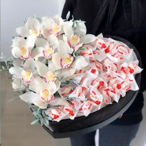 Orchid Raffaello Heart Premium
